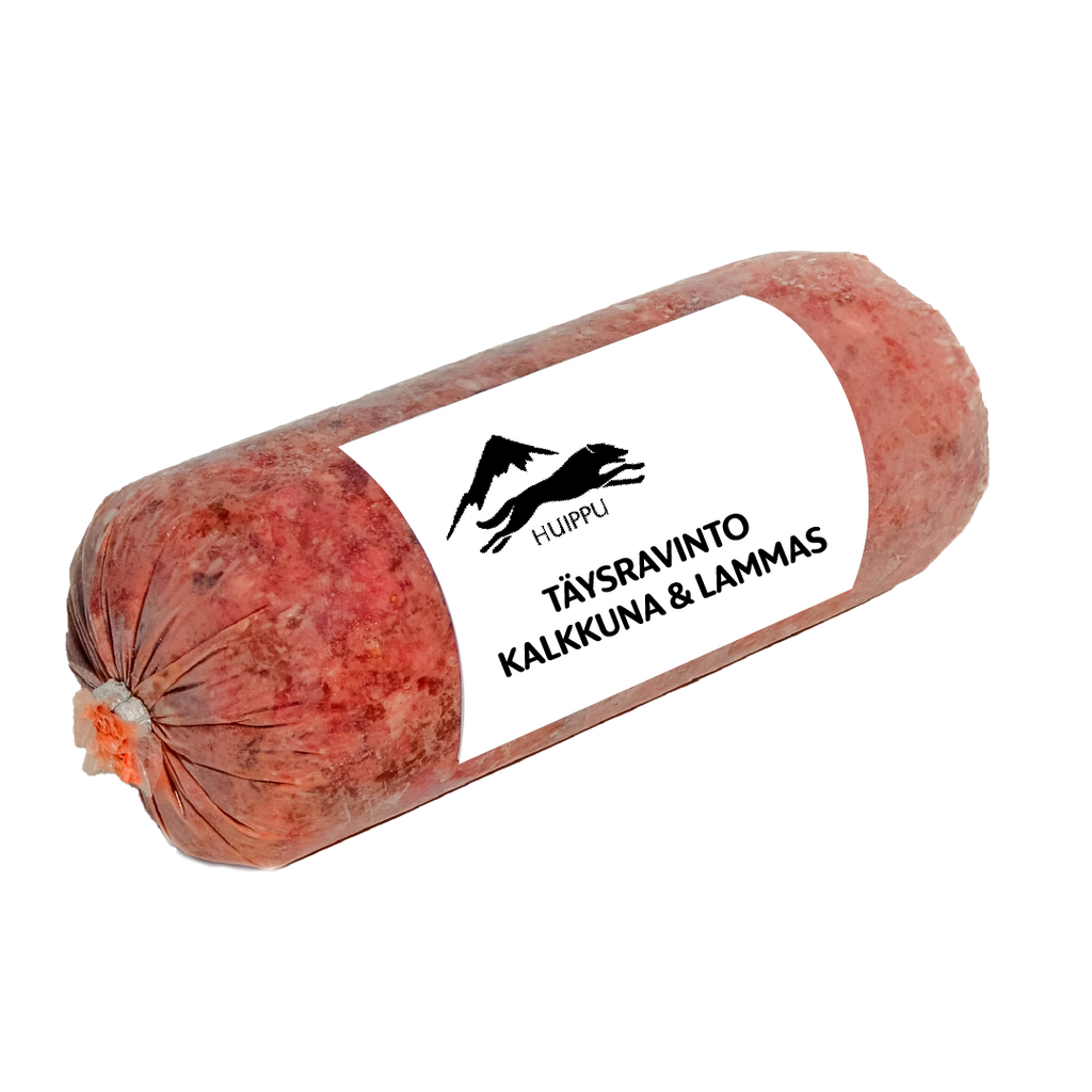 Huippu täysravinto raakaruoka kalkkuna & vapaana laiduntava lammas 14 x 800g