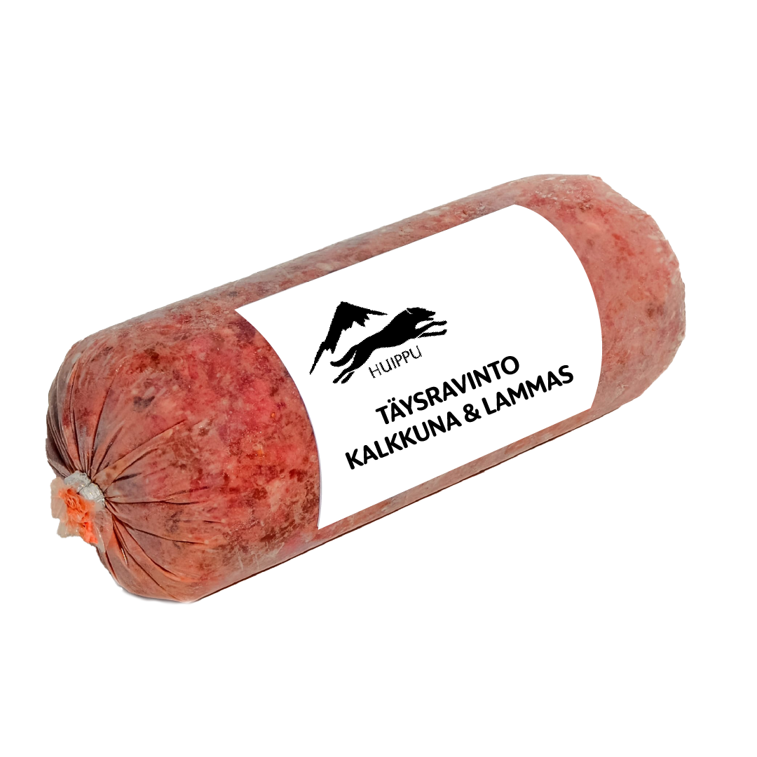Huippu täysravinto raakaruoka kalkkuna & vapaana laiduntava lammas 14 x 800g