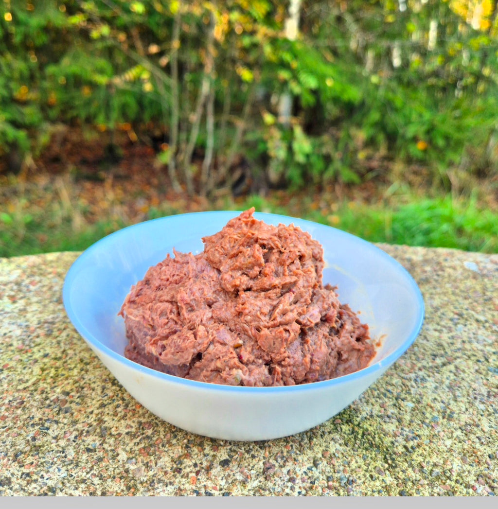 Huippu Fasaanin jauheliha raakaruoka 20 x 500g