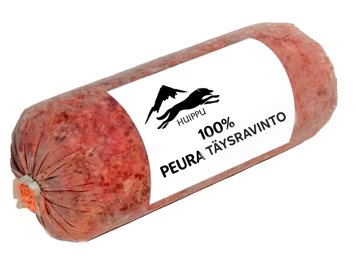 Huippu täysravinto peura raakaruoka 20 x 500g
