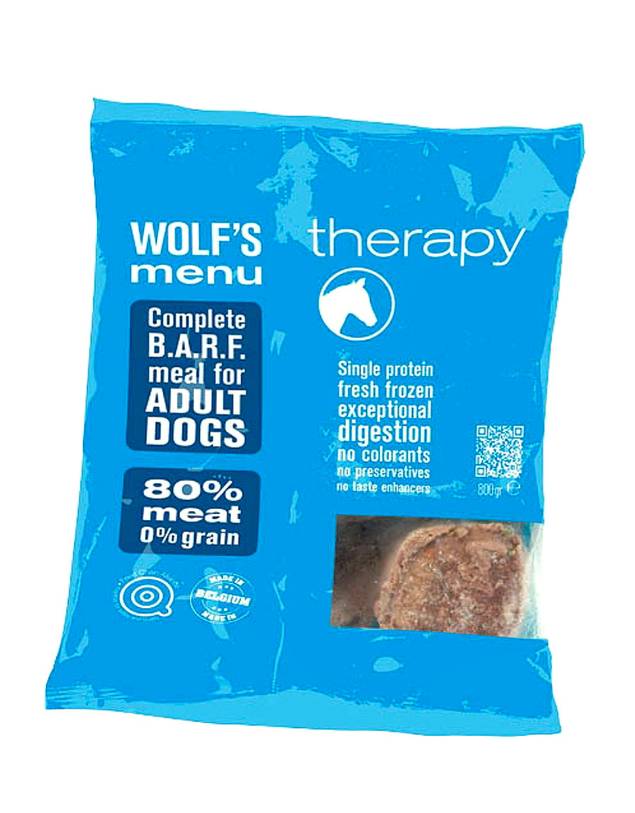 Uutuus! Hevonen raakaruoka täysravinto 12 x 800 g