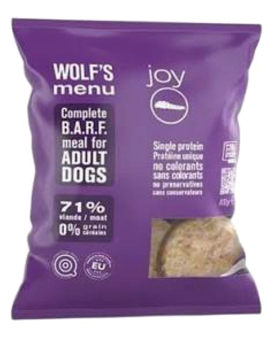 Toukka täysravinto raakaruoka Wolfs Menu 12 x 800 g